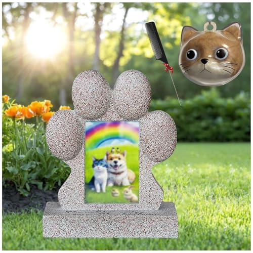 ZaiZaiSMao Gedenktafel Hund und Hundehaar-Sammler, Erinnerung Hund mit Fotorahmen-Einschub und Tierhaarsammler Erinnerung Hund Erinnerung an verstorbene Haustiere,Gold-D ZaiZaiSMao Gedenktafel Hund und Hundehaar-Sammler, Erinnerung Hund mit Fotorahmen-Einschub und Tierhaarsammler Erinnerung Hund Erinnerung an verstorbene Haustiere,Gold-D von ZaiZaiSMao