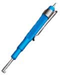 Handschellenschlüssel farbig mit Dorn und Clip (Blau) von Zak Designs
