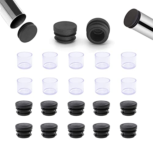 Zaky Runde Kunststoff-Endkappen 16mm Stuhlbein Bodenschoner für Tisch Stuhl Möbel Beine 40 Stück Zaky Runde Kunststoff-Endkappen 16mm Stuhlbein Bodenschoner für Tisch Stuhl Möbel Beine 40 Stück von Zaky
