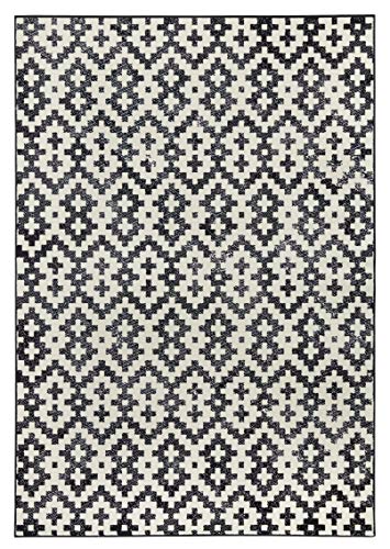 Zala Living Kurzflor Velours Teppich Duo Grau Creme, 70x140 cm Zala Living Kurzflor Velours Teppich Duo Grau Creme, 70x140 cm von Zala Living