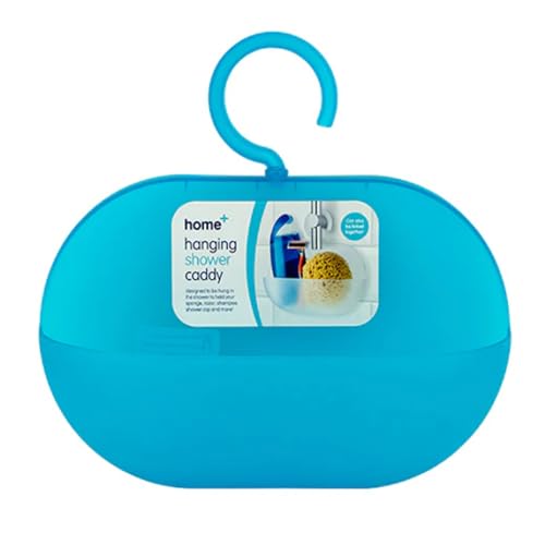Zale Yardley Duschablage, Badezimmer-Organizer-Korb für Badewannen und Duschkabinen, Waschbecken-Caddy, hängende Duschablage zur Aufbewahrung von Seife, Shampoo, Badezimmerzubehör (blau) von Zale Yardley