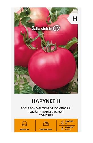 Zalia stotele | TOMATEN HAPYNET H samen | Gemüsesamen | Für den Anbau im Freiland | Pflanze samen | Tomatensamen | Gardensamen | 1 Pack von Žalia stotelė