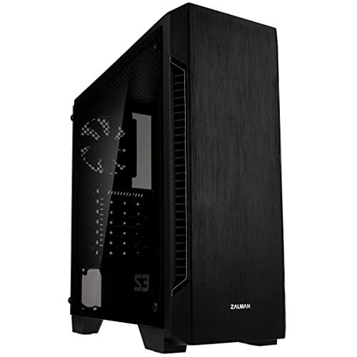 ZALMAN Compatible S3 TG Midi-Tower - schwarz von Zalman