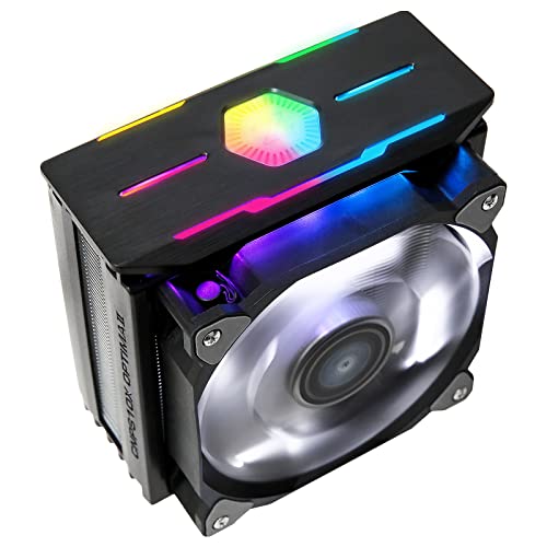 Zalman CNPS10X OPTIMA II - RGB CPU Kühler PC - Dual Blade CPU Lüfter PWM Lüftersteuerung PC - Prozessorlüfter für AMD CPU und Intel von Zalman