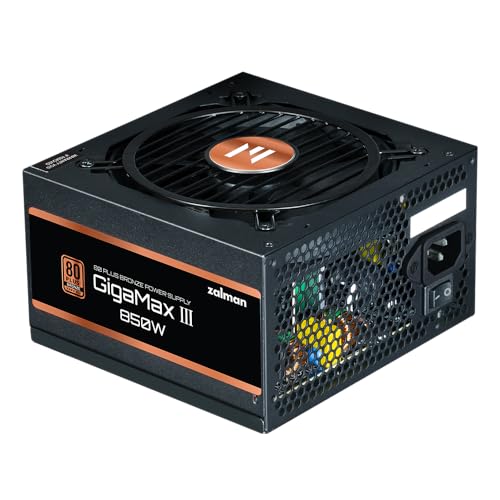 Zalman GigaMaxIII PC-Netzteil 850 W v2 (80 + Bronze) ATX3.0 von Zalman