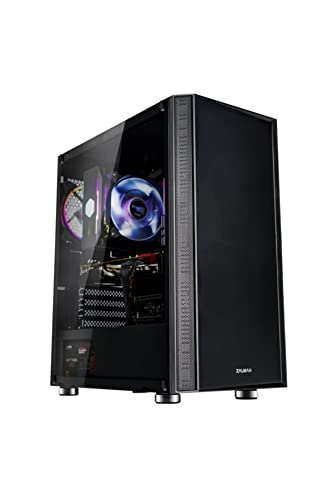 Zalman R2 Black Midi-Tower Gaming-Gehaeuse, Gehaeuse Schwarz von Zalman