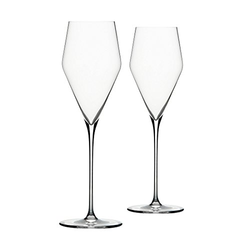 ZALTO Champagnerglas DENK'ART, H 24 cm, 2er Set von Zalto