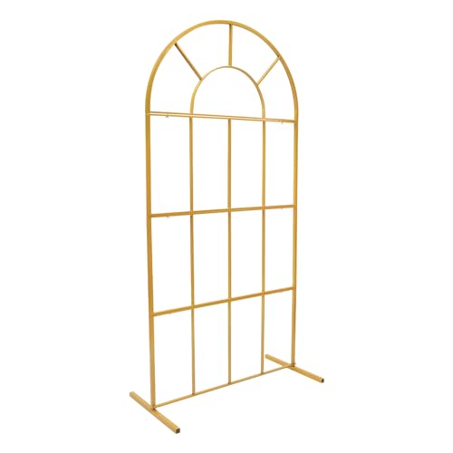Hochzeitsbogen | Hochzeitsbogen aus Metall | Goldener Standbogen | Stabile H-Form Basis | Tragfähigkeit 5 kg | Ideal für Hochzeit, Geburtstag & Events Hochzeitsbogen | Hochzeitsbogen aus Metall | Goldener Standbogen | Stabile H-Form Basis | Tragfähigkeit 5 kg | Ideal für Hochzeit, Geburtstag & Events von Zalydala