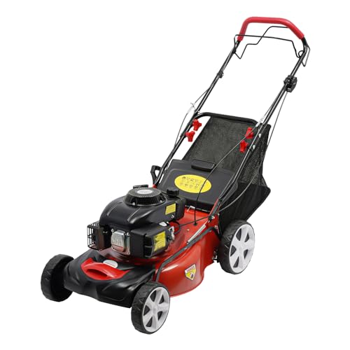 Rasenmäher,Mower,Benzin Rasenmäher,Stufe 8 Höhenverstellung,140cc-Viertakt-Einzylinder-Benzinmotor,2800 U/min Erreichen,Schnittbreite kann 51cm/20inch Rasenmäher,Mower,Benzin Rasenmäher,Stufe 8 Höhenverstellung,140cc-Viertakt-Einzylinder-Benzinmotor,2800 U/min Erreichen,Schnittbreite kann 51cm/20inch von Zalydala