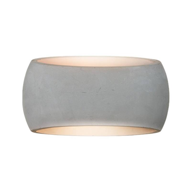 Zambelis Wandleuchte 180020 Wandlampe Wandlicht Aus Beton Up/Down Breite 30 Cm B-Ware von Zambelis