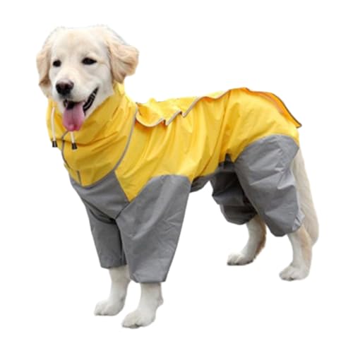 Zambuph Hunde Regenmantel, Winddicht, Schneejacke, Winter, warm, reflektierend, Overall, Welpenmantel, Frühling/Sommer, Kleidung, Bergwandern, Gelb, Zwei"und"zwanzig Zambuph Hunde Regenmantel, Winddicht, Schneejacke, Winter, warm, reflektierend, Overall, Welpenmantel, Frühling/Sommer, Kleidung, Bergwandern, Gelb, Zwei"und"zwanzig von Zambuph