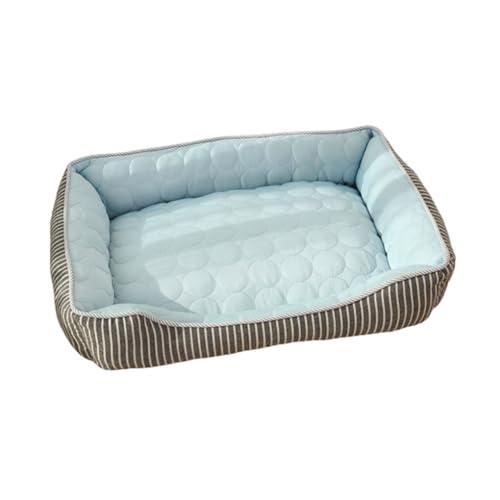 Zambuph Hundesofa – mehrere Größen erhältlich für pelzige Freunde, langlebiges Haustierzubehör, Haustier Hundebett, Schlafsofa, Kissen, Hundematte, Blau, S von Zambuph