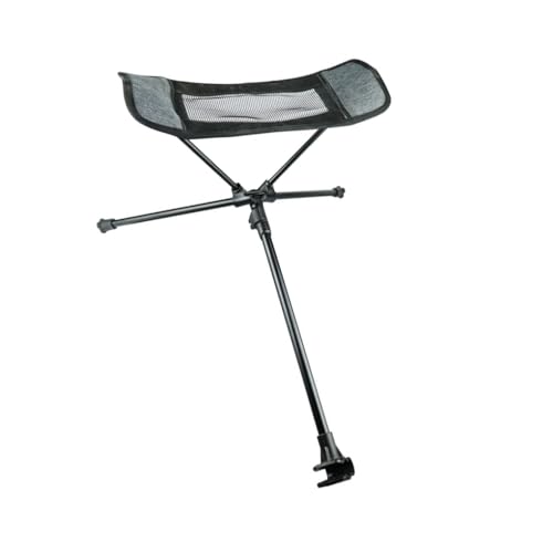 Zambuph Outdoor Klappstuhl Drag Versenkbare Verlängerung Hocker Bank Mond Aluminium Legierung Fußstütze Werkzeuge Picknick Fußstütze von Zambuph