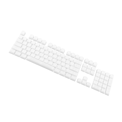 Zambuph Tastatur mit anpassbaren Tastenkappen, langlebig und auffällig, Milchig Zambuph Tastatur mit anpassbaren Tastenkappen, langlebig und auffällig, Milchig von Zambuph