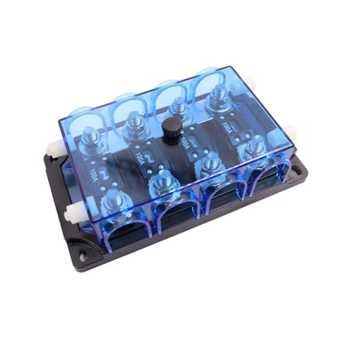 Zambuph Universal Bolts on Auto Power Sicherungsblock Fahrzeug Überlastschutz Sicherungshalter Kfz Reparatur Modifiziertes Zubehör, 4 Wege Zambuph Universal Bolts on Auto Power Sicherungsblock Fahrzeug Überlastschutz Sicherungshalter Kfz Reparatur Modifiziertes Zubehör, 4 Wege von Zambuph