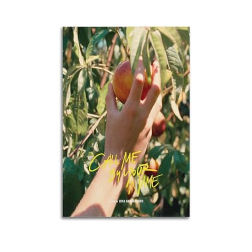 Leinwandposter "Call Me By Your Name", Wandkunst, dekoratives Gemälde, Schlafzimmer, Poster, 20 x 30 cm, ungerahmter Stil Leinwandposter "Call Me By Your Name", Wandkunst, dekoratives Gemälde, Schlafzimmer, Poster, 20 x 30 cm, ungerahmter Stil von Zamm