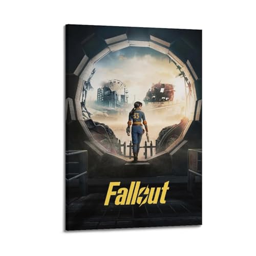 Zamm Fallout Leinwand-Poster, Wandkunst, dekoratives Gemälde, Schlafzimmer, 30 x 45 cm, Rahmenstil Zamm Fallout Leinwand-Poster, Wandkunst, dekoratives Gemälde, Schlafzimmer, 30 x 45 cm, Rahmenstil von Zamm