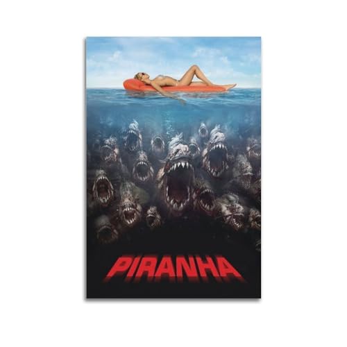 Zamm Piranha Leinwand-Poster, Wandkunst, dekoratives Gemälde, Schlafzimmer, Poster, 20 x 30 cm, ungerahmter Stil Zamm Piranha Leinwand-Poster, Wandkunst, dekoratives Gemälde, Schlafzimmer, Poster, 20 x 30 cm, ungerahmter Stil von Zamm