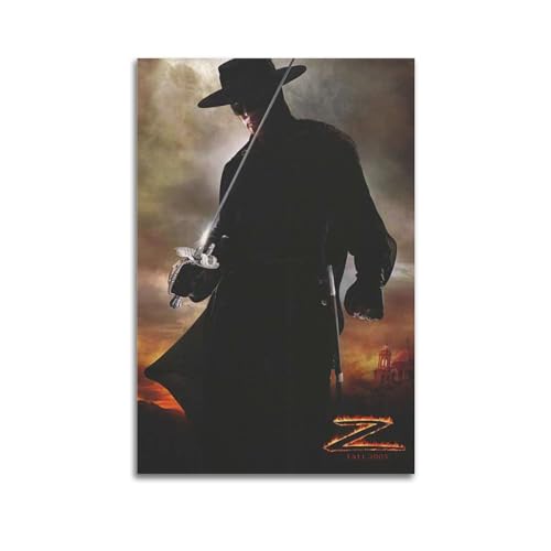 Leinwandposter Legend Of Zorro, Wandkunst, dekoratives Wohnzimmer-Poster, Schlafzimmer-Poster, 30 x 45 cm, ungerahmter Stil Leinwandposter Legend Of Zorro, Wandkunst, dekoratives Wohnzimmer-Poster, Schlafzimmer-Poster, 30 x 45 cm, ungerahmter Stil von Zamou