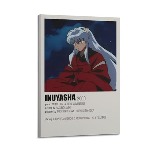 Zamou Inuyasha Leinwand-Poster, Wandkunst, dekoratives Wohnzimmer-Poster, Schlafzimmer-Poster, 20 x 30 cm, Rahmenstil Zamou Inuyasha Leinwand-Poster, Wandkunst, dekoratives Wohnzimmer-Poster, Schlafzimmer-Poster, 20 x 30 cm, Rahmenstil von Zamou