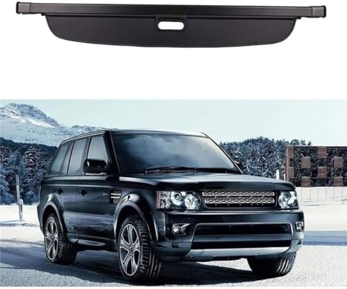 ZanLIn Auto Ausziehbar Kofferraum Rollo für Land Rover Range Rover Sport 2003-2013, Laderaumabdeckung Kofferraumabdeckung Rollo Kofferraum Schutz Abdeckung von ZanLIn