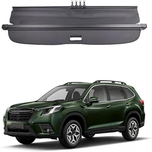 ZanLIn Auto Ausziehbar Kofferraum Rollo für Subaru Forester 2019 2020 2021 2022, Laderaumabdeckung Kofferraumabdeckung Rollo Kofferraum Schutz Abdeckung von ZanLIn