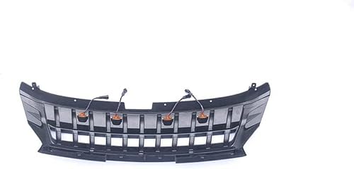 ZanLIn Auto Front Kühlergrille für Mitsubishi L200 Triton 2018 2019 2020 2021, Auto Frontstoßstangen-Kühlergrill Fronteinlassgitter Kühlergrill Grill Frontgrill von ZanLIn