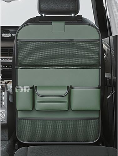 ZanLIn Autositz Rücksitz Organizer für Cupra Born I 2021-2024, Rückenlehnenschutz Auto Kinder, Aufbewahrungstasche mit Klapptisch von ZanLIn