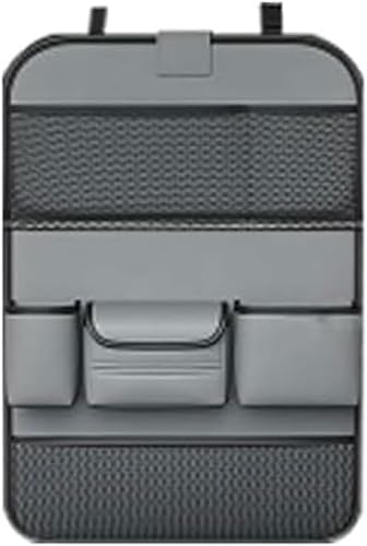ZanLIn Autositz Rücksitz Organizer für Volvo XC90 2016-2022 2023, Rückenlehnenschutz Auto Kinder, Aufbewahrungstasche mit Klapptisch von ZanLIn