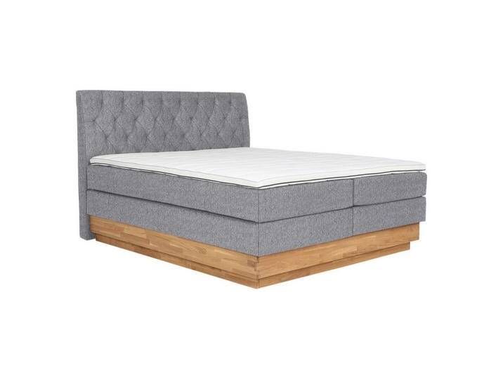 Boxspringbett Marie in Grau ca. 160x200cm von Zandiara