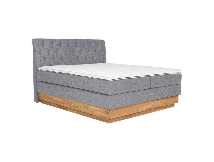 Boxspringbett Marie in Grau ca. 180x200cm von Zandiara
