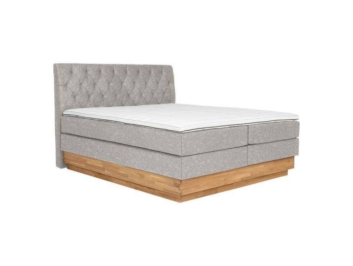 Boxspringbett Marie in Taupe ca. 180x200cm von Zandiara
