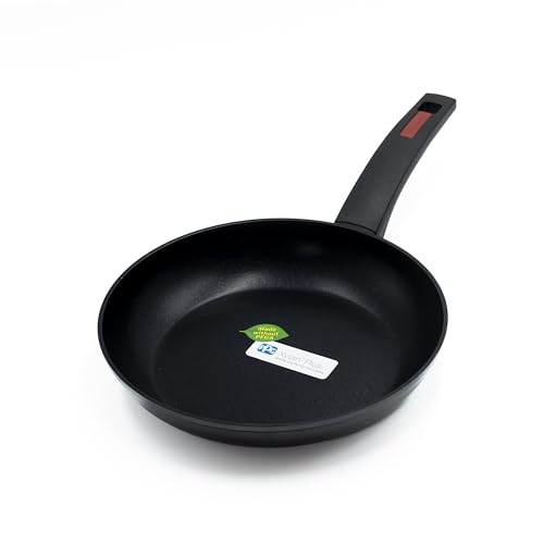Zanetti Evolution Bratpfanne für Induktion, 32 cm Durchmesser, Antihaftbeschichtung, für alle Herdarten, Durchmesser 32 cm, Schwarz von Zanetti