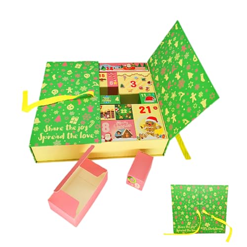 Adventskalender-Box zum Befüllen, 24 Bunte Wiederverwendbare Boxen zum Befüllen | Füllen Sie Ihre eigenen Adventskalenderboxen| Adventskalenderfüller für Kinder und Erwachsene Adventskalender-Box zum Befüllen, 24 Bunte Wiederverwendbare Boxen zum Befüllen | Füllen Sie Ihre eigenen Adventskalenderboxen| Adventskalenderfüller für Kinder und Erwachsene von Zankie