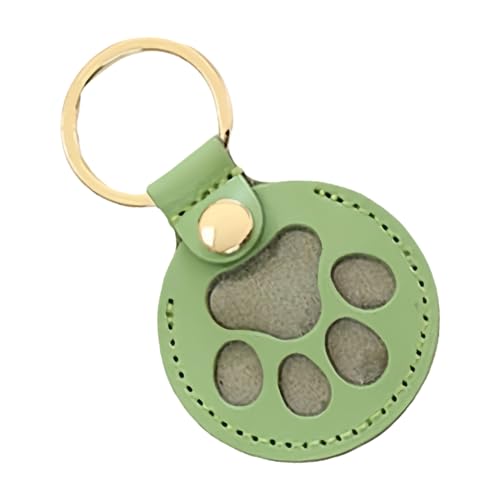 Zankie Hundehaarkollektor Keychain Charm Memorial Storage Box - Pet Memory Collector Leder Pet Memorial Schlüsselbund mit Snaptaste, Haustierfell Keepske Keyring, Haustier -Andenken Geschenke Zankie Hundehaarkollektor Keychain Charm Memorial Storage Box - Pet Memory Collector Leder Pet Memorial Schlüsselbund mit Snaptaste, Haustierfell Keepske Keyring, Haustier -Andenken Geschenke von Zankie