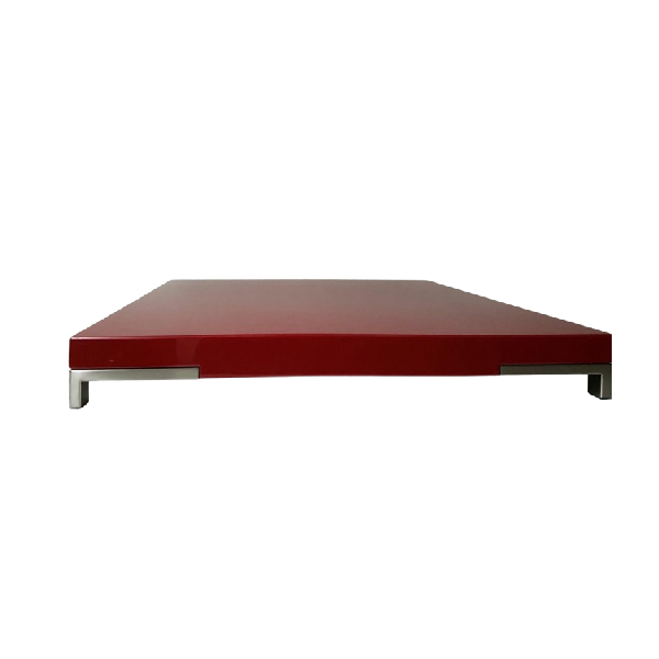 Beistelltisch Romeo rot lackiert, Zanotta von Zanotta