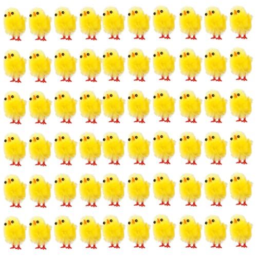 Zanthicia 60 Stück Ostern Küken Handwerk Huhn Chemiefaser Display Kinder Festival Dekoration Zuhause Wohnheim Kinderzimmer Ornamente Zanthicia 60 Stück Ostern Küken Handwerk Huhn Chemiefaser Display Kinder Festival Dekoration Zuhause Wohnheim Kinderzimmer Ornamente von Zanthicia