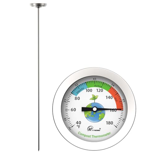 Zanthicia Edelstahl Boden Bodenthermometer Temperaturanzeige Pflanzmesser Gewächshaus Sensor Werkzeug Gartenzubehör Zanthicia Edelstahl Boden Bodenthermometer Temperaturanzeige Pflanzmesser Gewächshaus Sensor Werkzeug Gartenzubehör von Zanthicia