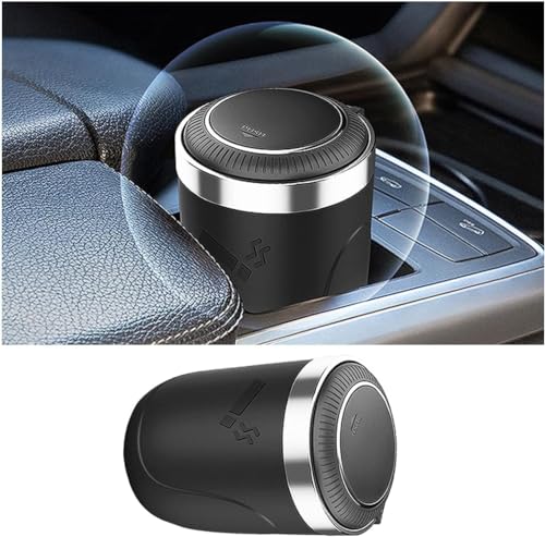 ZaoFenZ Auto Aschenbecher Abnehmbarer leicht zu reinigender Auto Aschenbecher mit klappbarem Deckel selbstlöschender Aschenbecher für Porsche Panamera 4 Extended Version 2017 2019 von ZaoFenZ