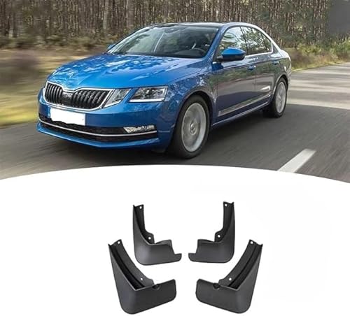 ZaoFenZ Schmutzfänger Spritzschutz Für Skoda Octavia 2017-2020, Schmutzfänger Spritzschutz Schmutzfänger Vorne Und Hinten Schmutzfänger Schlamm von ZaoFenZ