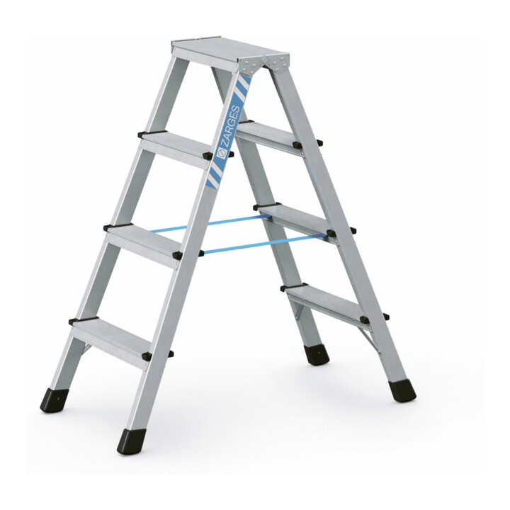 B-Ware Zarges Stehleiter Trittleiter X Lstep B Lm Stufenleiter 2x4 Stufen Aluminium B-Ware Zarges Stehleiter Trittleiter X Lstep B Lm Stufenleiter 2x4 Stufen Aluminium von Zarges