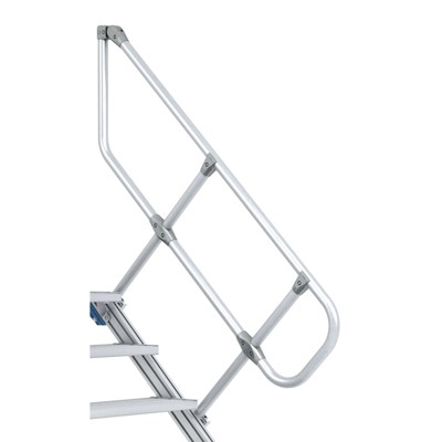 Handlauf 11 Stufen Treppe 45° ALU H senk. 2360mm von Zarges