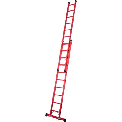 Schiebeleiter 2 x 10 Sprossen, L eingef. 2.950mm, L ausgef. 4.910mm von Zarges