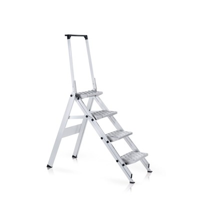 Tritt Aluminium/Aluminium, 2 Stufen, H 450mm, B 480mm, Stufentiefe 230mm von Zarges