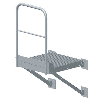 Umstiegspodest B 940mm x T 1.000mm, Stahl verzinkt von Zarges