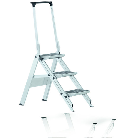 ZARGES - Treppe 2 Stufen, Stufenbreite 360mm, klappbar, Stufe T 230mm von Zarges