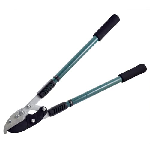 Amboss-Gartenschere mit ausziehbarem Griff, scharfen Klingen und Verriegelungssystem, ideal zum Schneiden dicker Äste und Formen von Pflanzen. von Zarivy