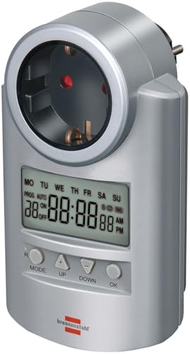 Digitale Steckdosenschalteruhr, Wochenprogrammierung, Timer, Automatisierung elektrischer Geräte. von Zarivy