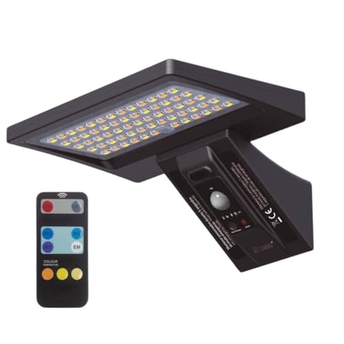 Dimmbare LED-Solarleuchte, 5 W, IP65, ideal für Außenbeleuchtung und Energieeinsparung. Dimmbare LED-Solarleuchte, 5 W, IP65, ideal für Außenbeleuchtung und Energieeinsparung. von Zarivy