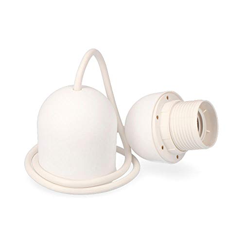 E27 weißes Hängeset, 80 cm lang, ideal zum Beleuchten und Dekorieren Ihres Raumes, bringt einen modernen und eleganten Touch in jedes Ambiente, perfekt für hohe Decken. E27 weißes Hängeset, 80 cm lang, ideal zum Beleuchten und Dekorieren Ihres Raumes, bringt einen modernen und eleganten Touch in jedes Ambiente, perfekt für hohe Decken. von Zarivy